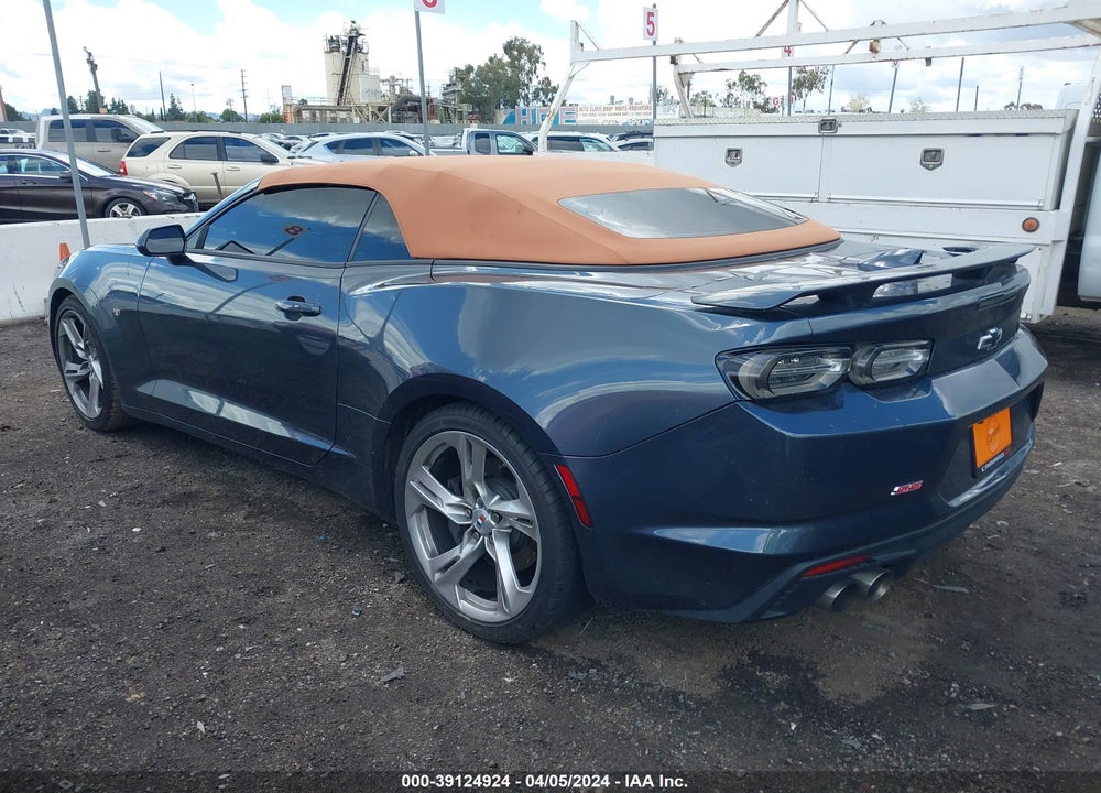 2019 CHEVROLET CAMARO 1SS VIN: 1G1FF3D71K0138563