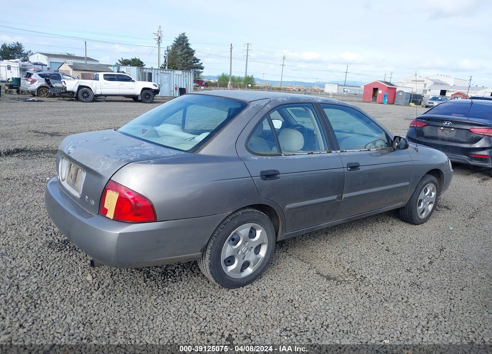 2004 NISSAN SENTRA 1.8 VIN: 3N1CB51D54L841457