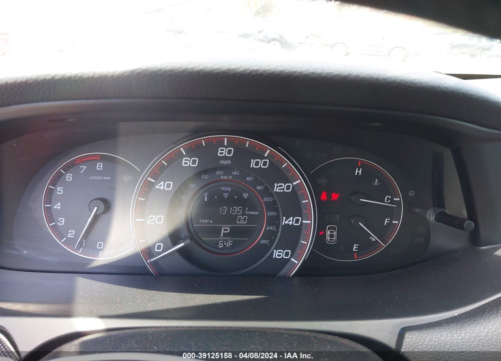 2013 HONDA ACCORD EX-L V-6 VIN: 1HGCT2B80DA008801