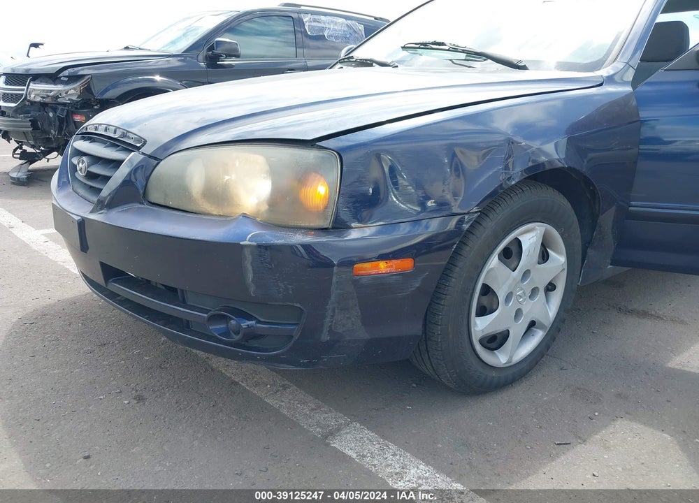 2004 HYUNDAI ELANTRA GLS/GT VIN: KMHDN46DX4U902296