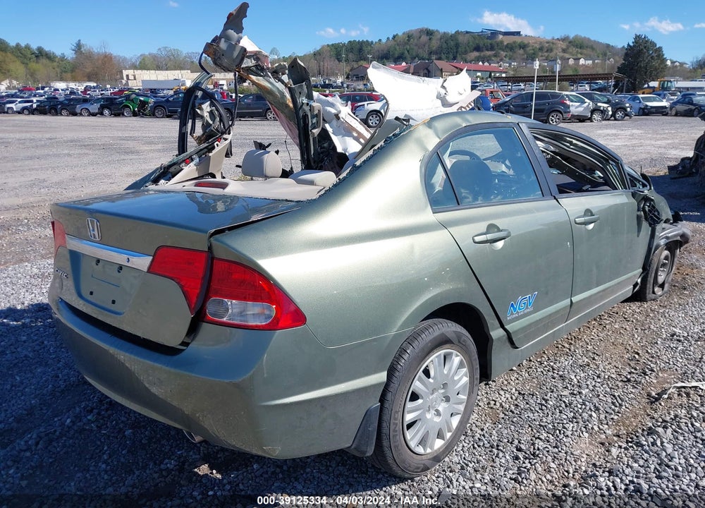 2009 HONDA CIVIC GX VIN: 1HGFA46569L001071