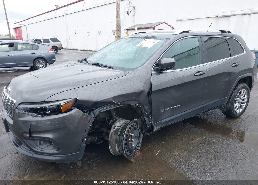 2019 JEEP CHEROKEE LATITUDE PLUS 4X4 VIN: 1C4PJMLX9KD121519