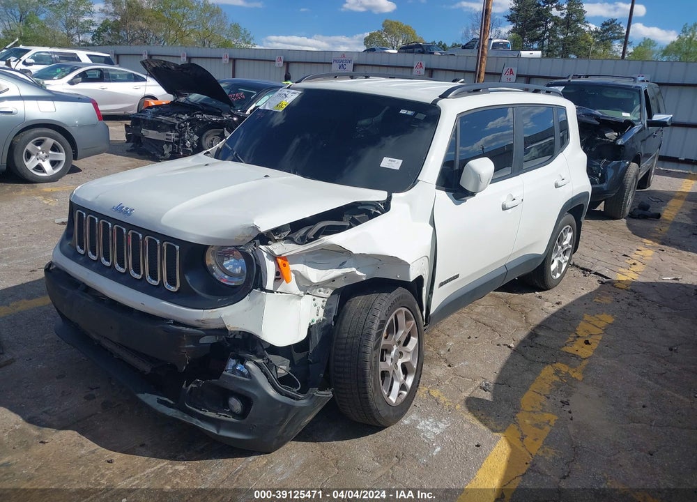 2018 JEEP RENEGADE LATITUDE FWD VIN: ZACCJABBXJPJ63259