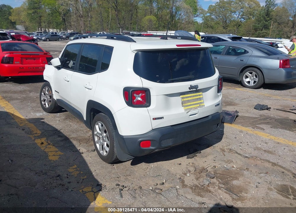 2018 JEEP RENEGADE LATITUDE FWD VIN: ZACCJABBXJPJ63259