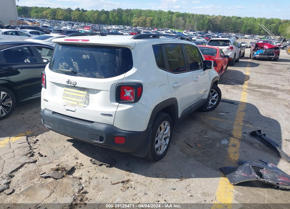 2018 JEEP RENEGADE LATITUDE FWD VIN: ZACCJABBXJPJ63259