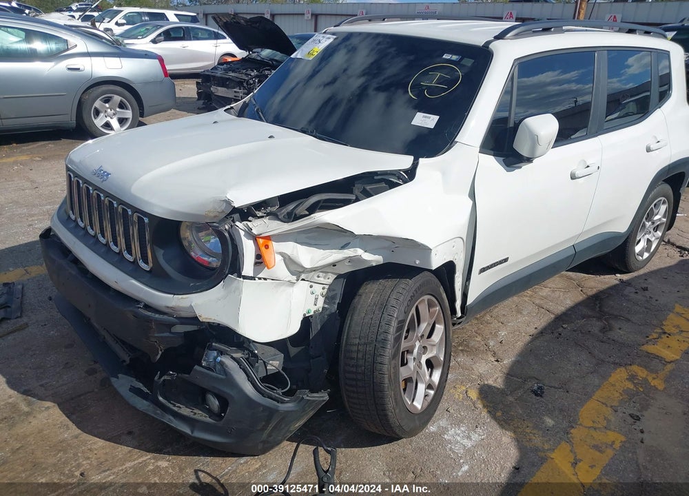 2018 JEEP RENEGADE LATITUDE FWD VIN: ZACCJABBXJPJ63259