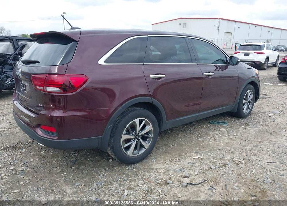 2020 KIA SORENTO 3.3L LX VIN: 5XYPG4A52LG692367