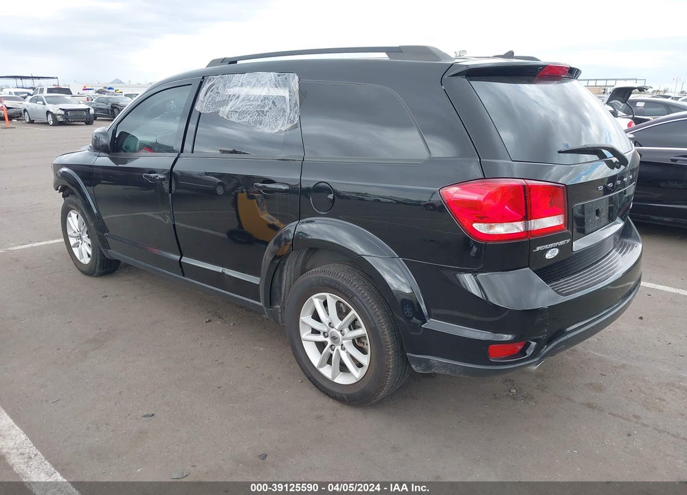 2018 DODGE JOURNEY SXT VIN: 3C4PDCBG7JT141344
