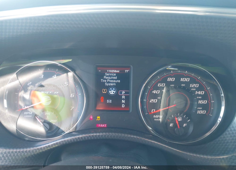 2014 DODGE CHARGER SRT8 VIN: 2C3CDXEJ7EH205561