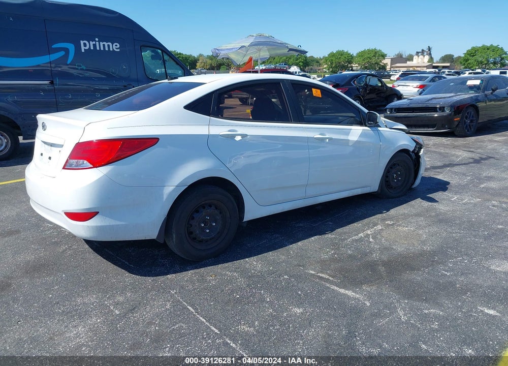2017 HYUNDAI ACCENT VALUE EDITION VIN: KMHCT4AE7HU233685