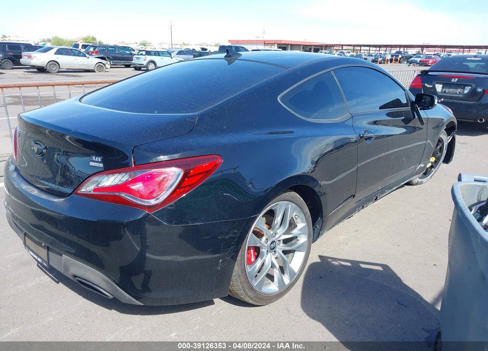 2015 HYUNDAI GENESIS 3.8 R-SPEC VIN: KMHHU6KJ8FU122019