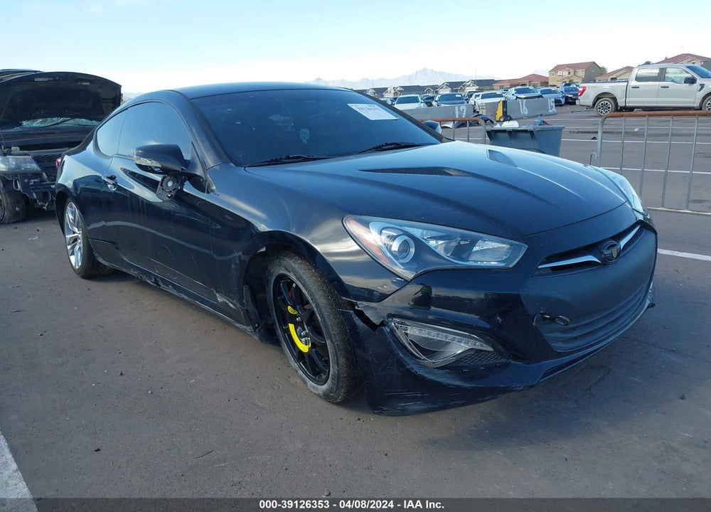 2015 HYUNDAI GENESIS 3.8 R-SPEC VIN: KMHHU6KJ8FU122019