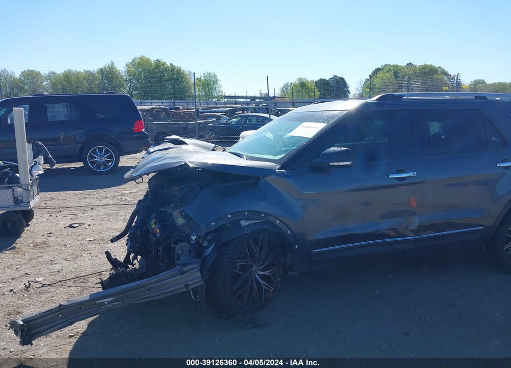 2015 FORD EXPLORER XLT VIN: 1FM5K7D86FGA46517