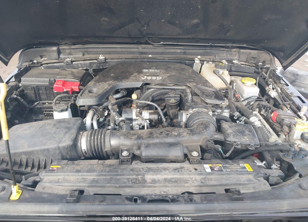 2021 JEEP WRANGLER UNLIMITED VIN: 1C4HJXDG4MW843234