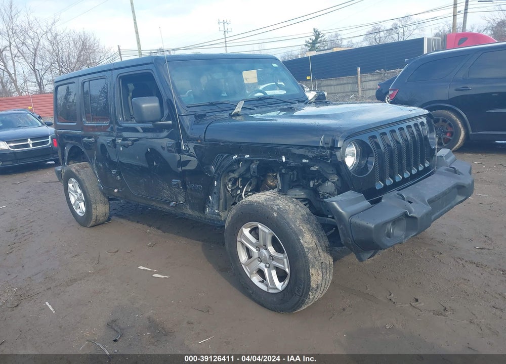 2021 JEEP WRANGLER UNLIMITED VIN: 1C4HJXDG4MW843234