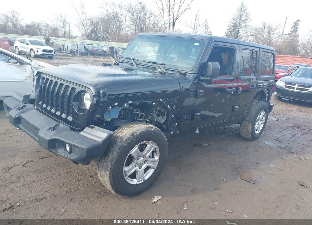 2021 JEEP WRANGLER UNLIMITED VIN: 1C4HJXDG4MW843234