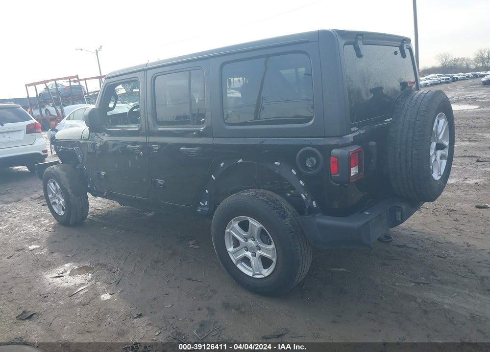 2021 JEEP WRANGLER UNLIMITED VIN: 1C4HJXDG4MW843234