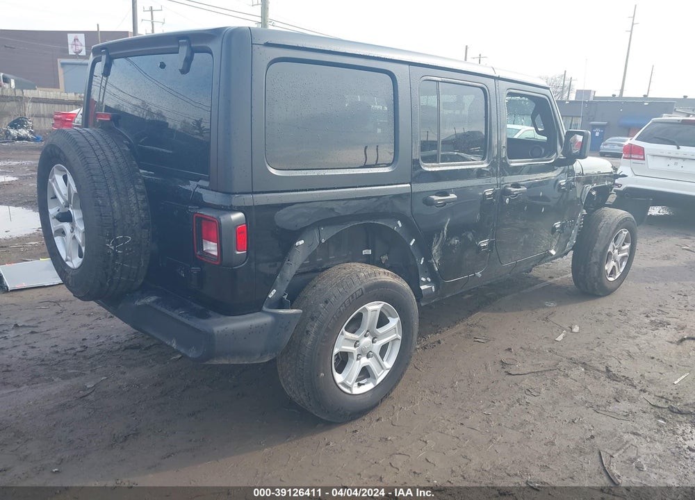 2021 JEEP WRANGLER UNLIMITED VIN: 1C4HJXDG4MW843234