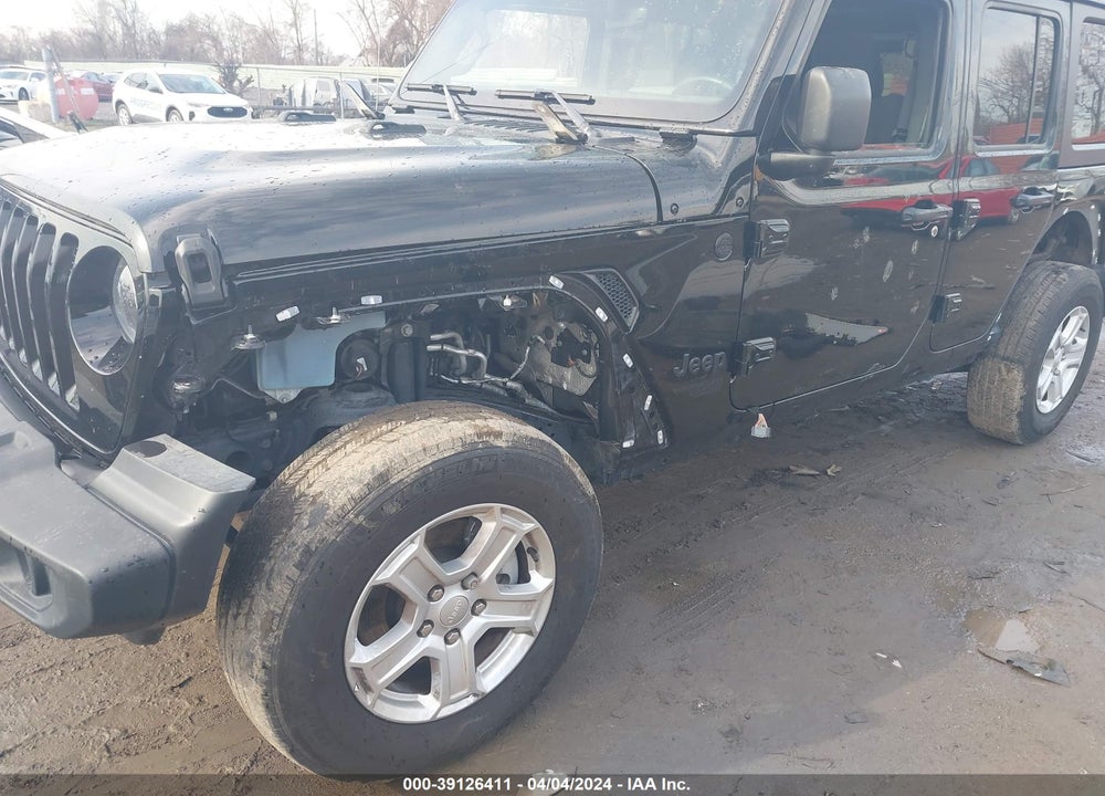 2021 JEEP WRANGLER UNLIMITED VIN: 1C4HJXDG4MW843234