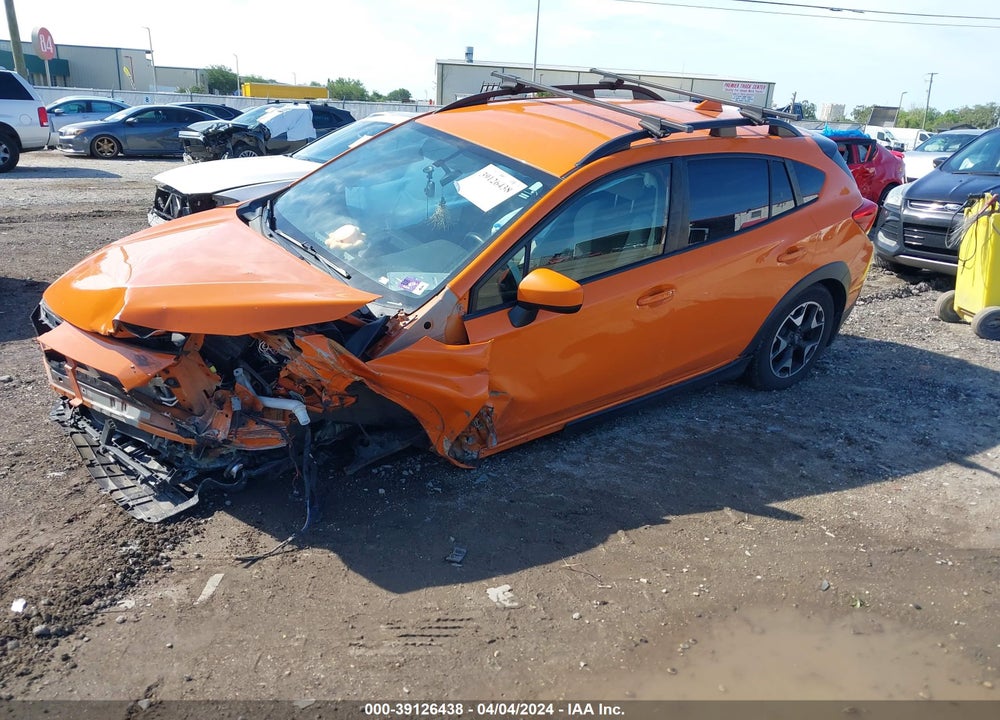2019 SUBARU CROSSTREK 2.0I PREMIUM VIN: JF2GTACC9K8258332