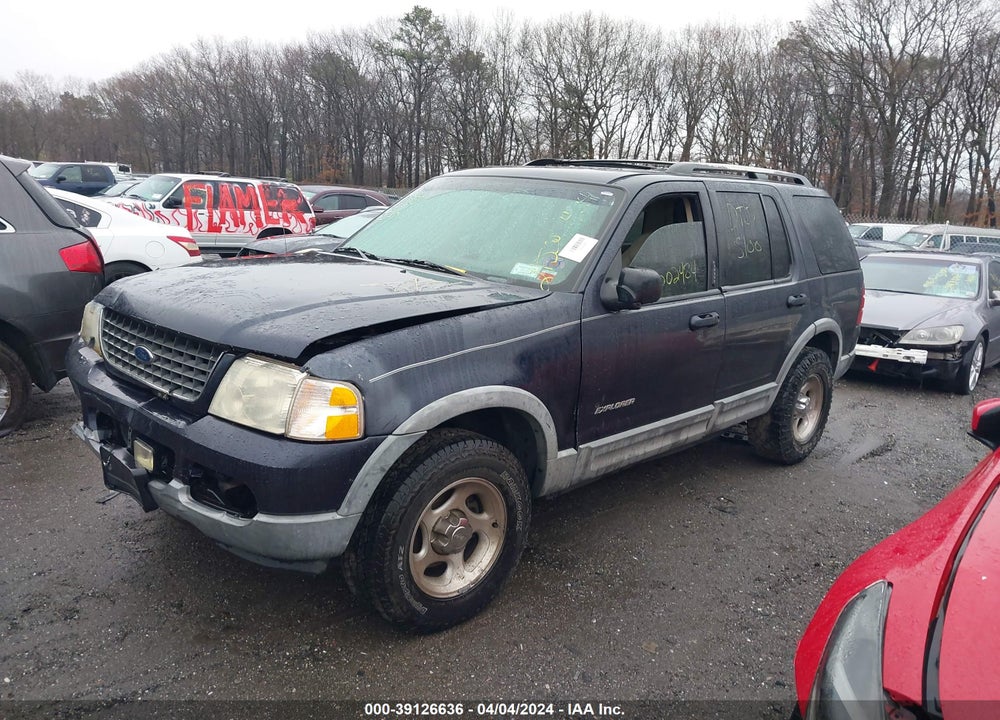 2002 FORD EXPLORER XLT VIN: 1FMZU73E92UA05541
