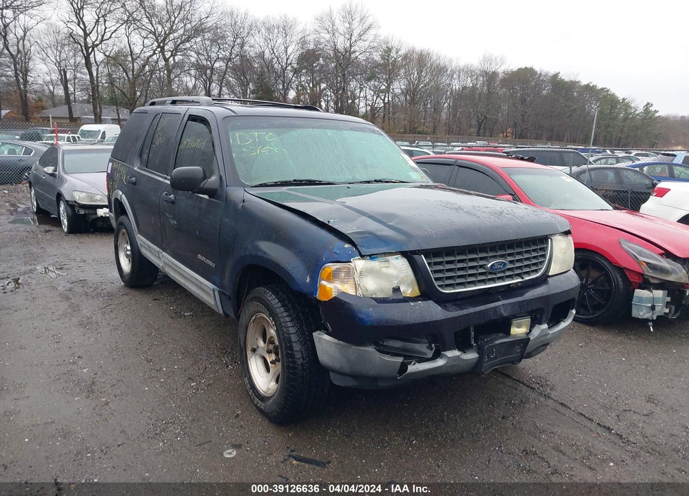 2002 FORD EXPLORER XLT VIN: 1FMZU73E92UA05541
