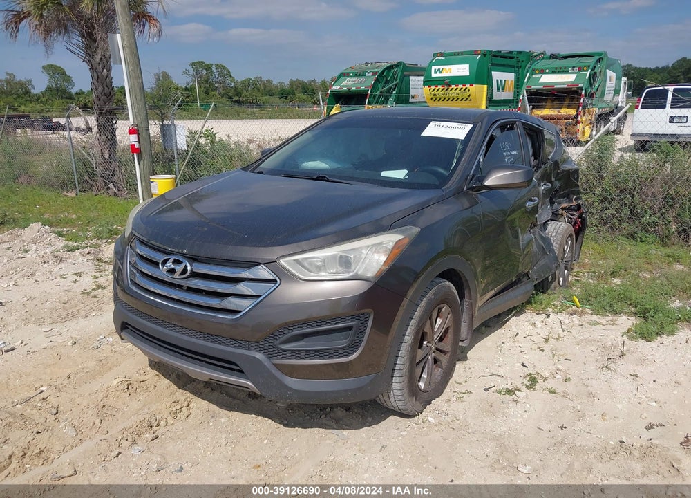 2013 HYUNDAI SANTA FE SPORT VIN: 5XYZT3LBXDG074376
