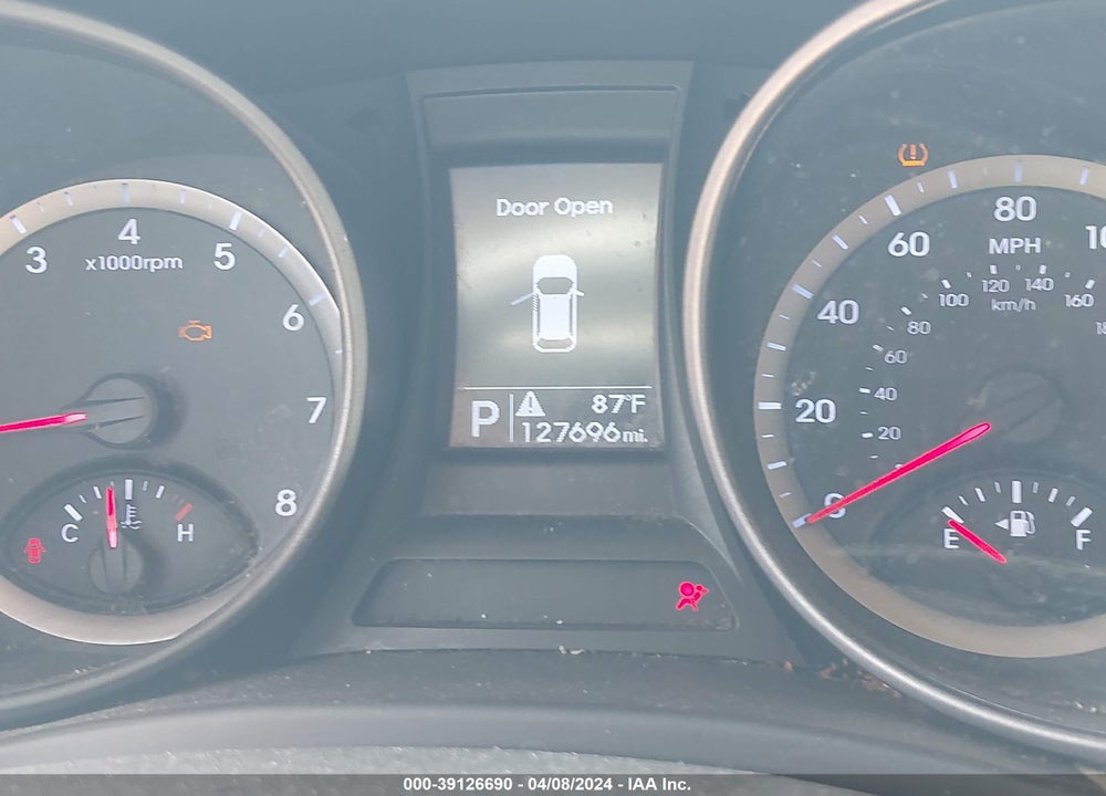 2013 HYUNDAI SANTA FE SPORT VIN: 5XYZT3LBXDG074376