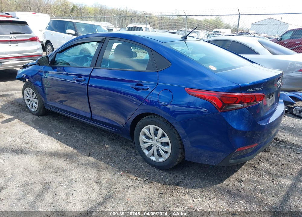 2021 HYUNDAI ACCENT SE VIN: 3KPC24A62ME132451
