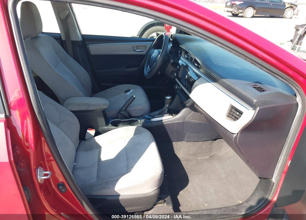 2016 TOYOTA COROLLA LE VIN: 2T1BURHE7GC517037