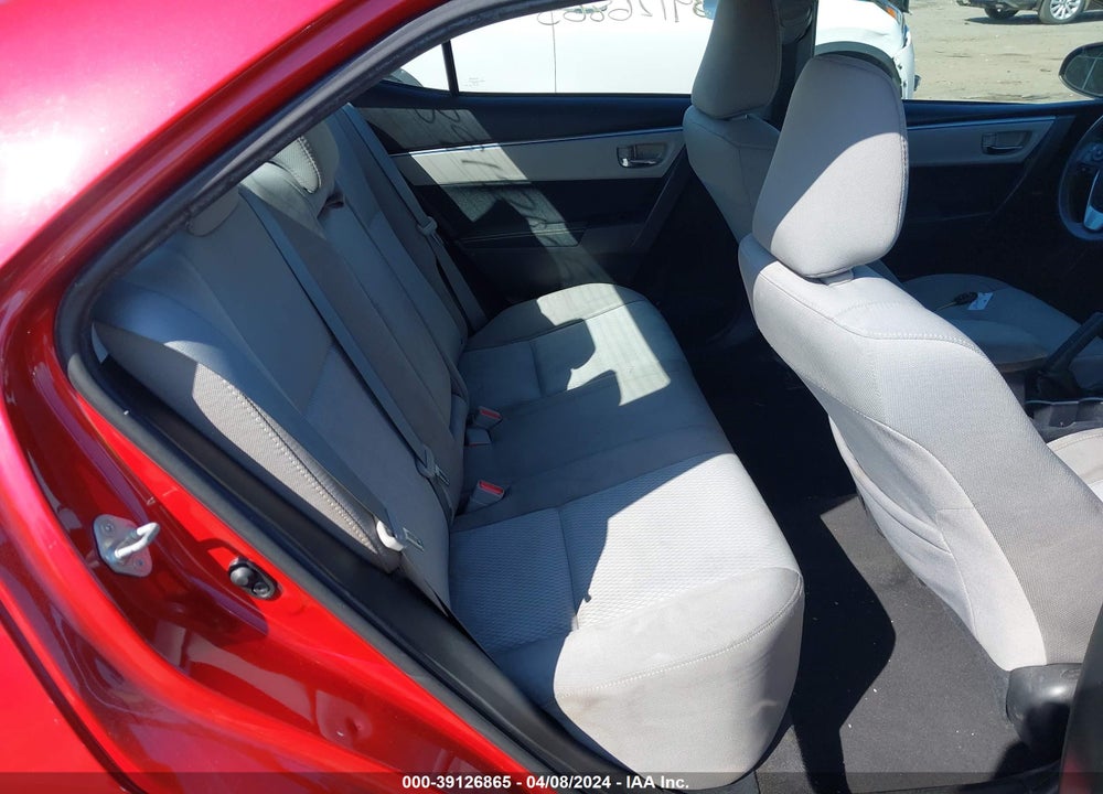 2016 TOYOTA COROLLA LE VIN: 2T1BURHE7GC517037
