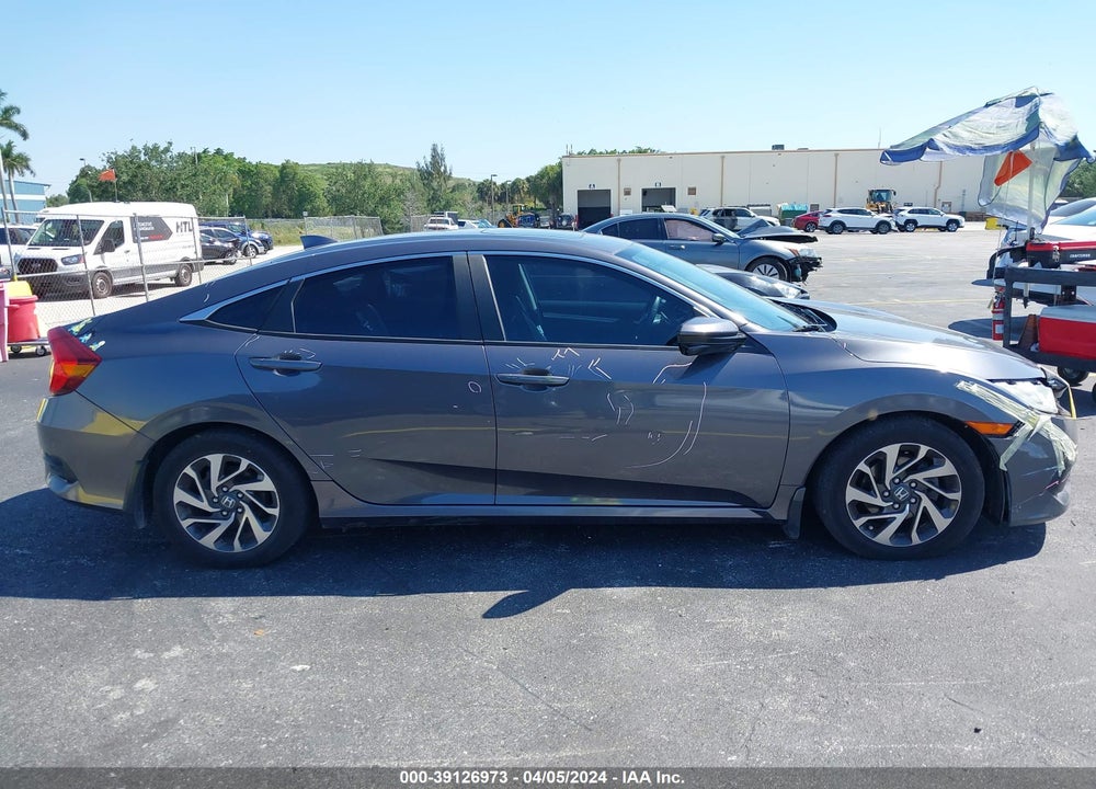 2017 HONDA CIVIC EX VIN: 19XFC2F74HE073425