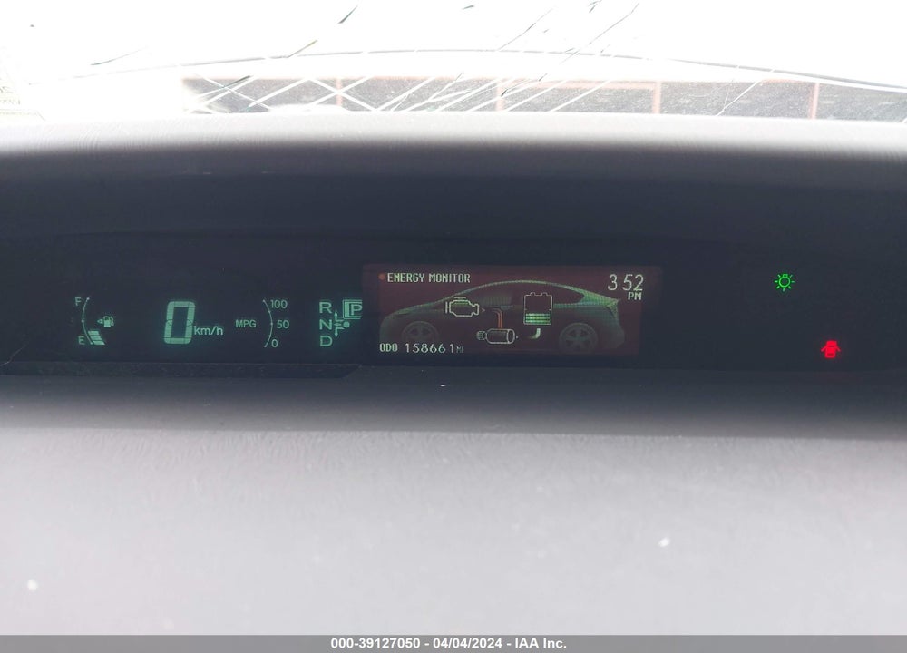 2013 TOYOTA PRIUS TWO VIN: JTDKN3DUXD1733245