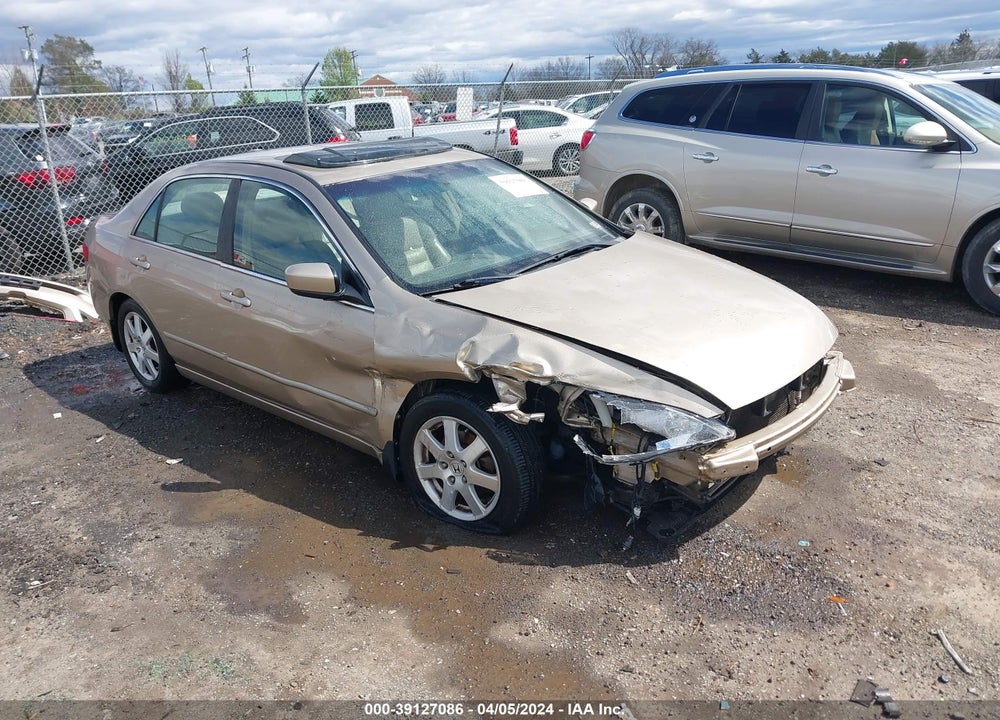 2005 HONDA ACCORD VIN: 1HGCM66545A072202