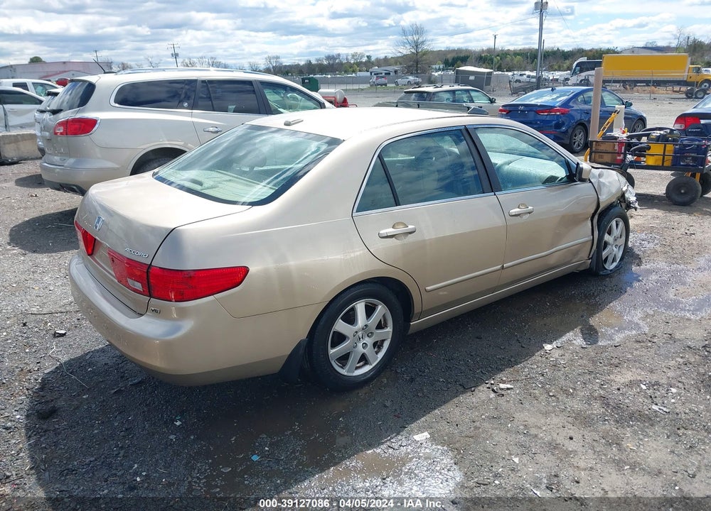 2005 HONDA ACCORD VIN: 1HGCM66545A072202