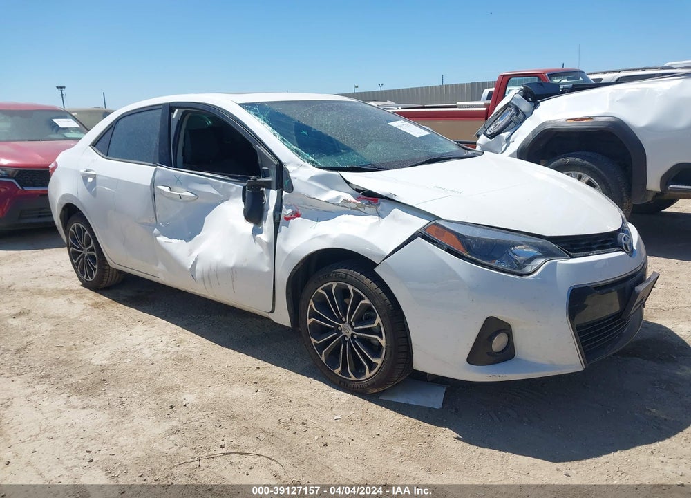 2016 TOYOTA COROLLA S PLUS VIN: 5YFBURHE7GP524960