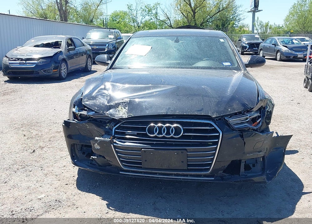 2016 AUDI A6 3.0T PREMIUM PLUS VIN: WAUFGAFC9GN004765