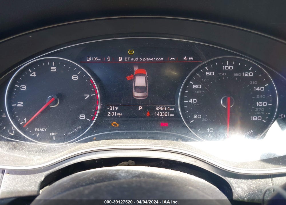 2016 AUDI A6 3.0T PREMIUM PLUS VIN: WAUFGAFC9GN004765