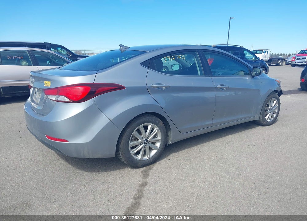 2015 HYUNDAI ELANTRA SE VIN: KMHDH4AE0FU343187