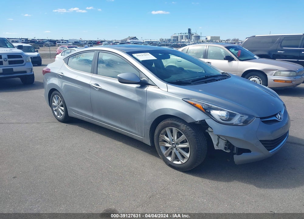 2015 HYUNDAI ELANTRA SE VIN: KMHDH4AE0FU343187