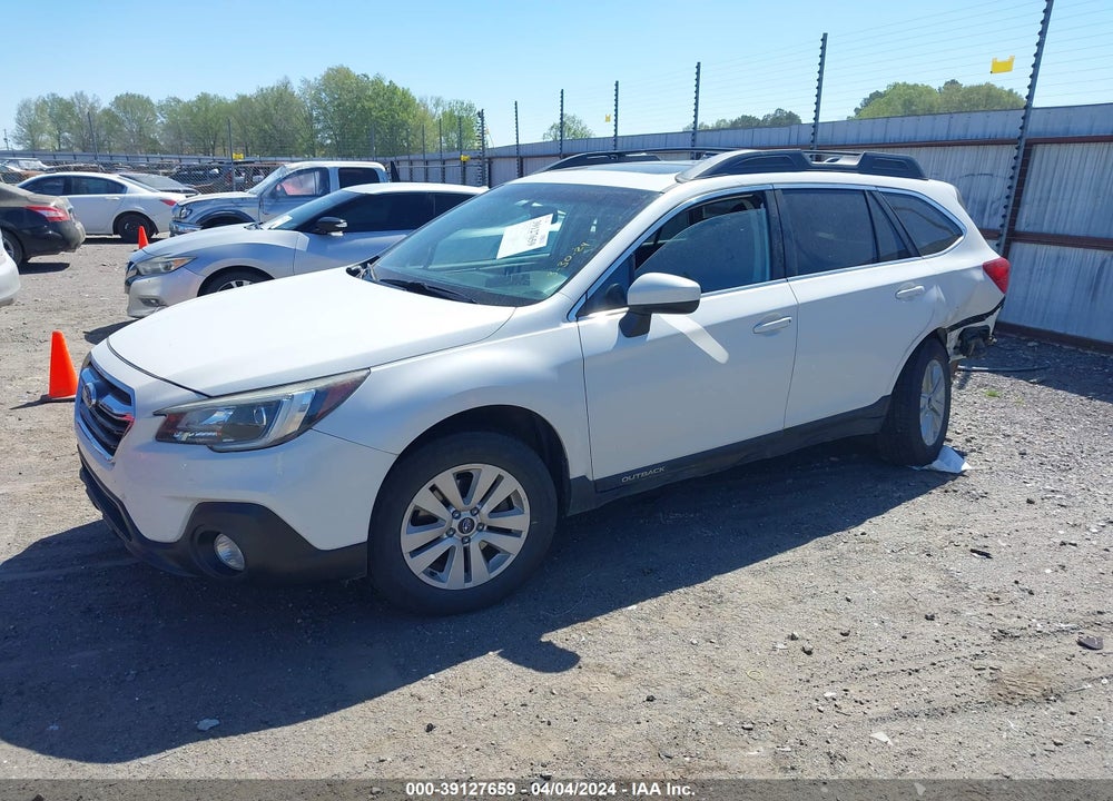 2018 SUBARU OUTBACK 2.5I PREMIUM VIN: 4S4BSADC7J3239750