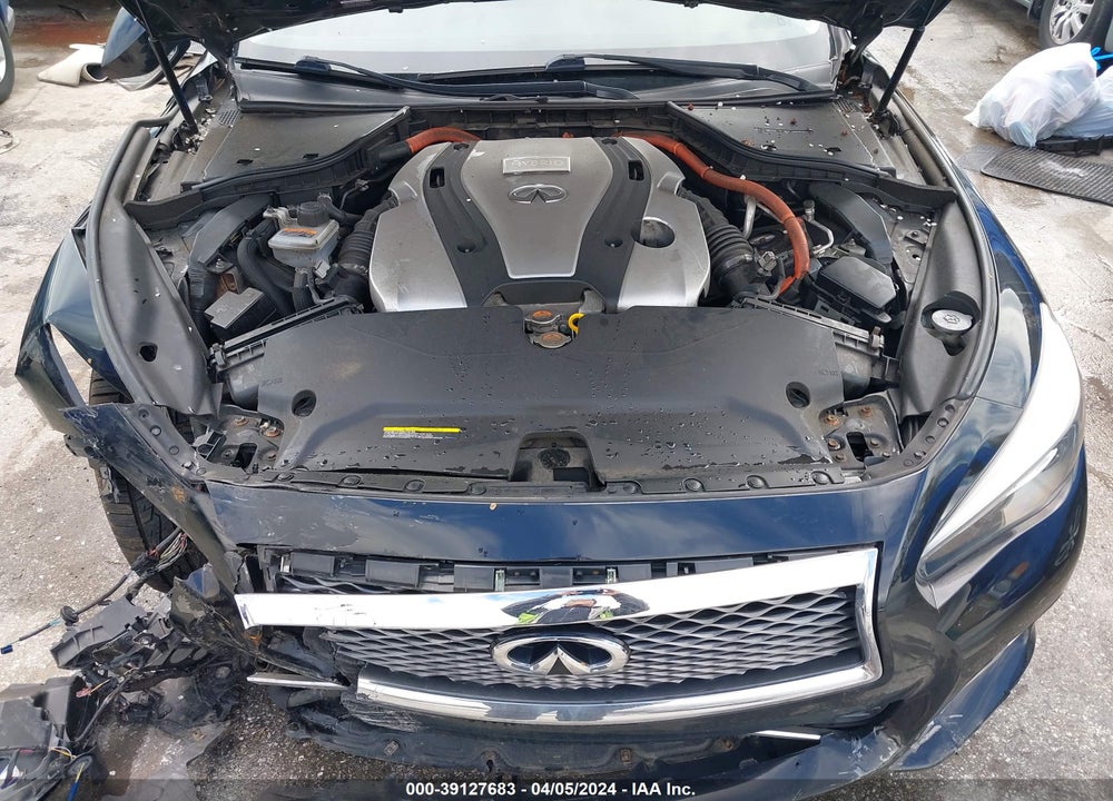 2014 INFINITI Q50 HYBRID PREMIUM VIN: JN1AV7AR9EM703238