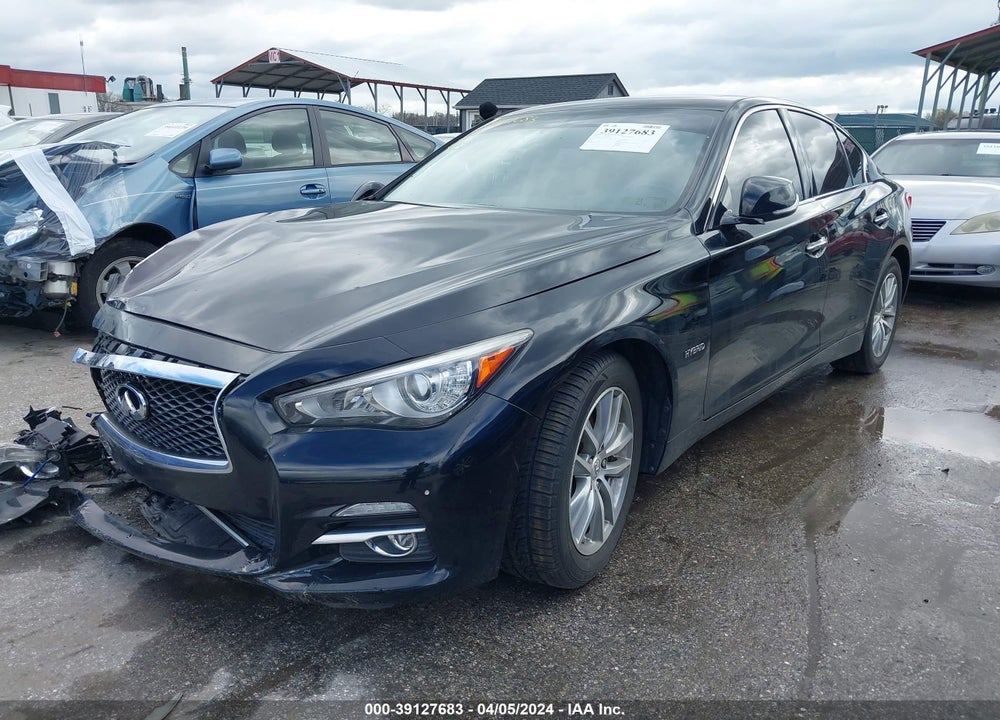 2014 INFINITI Q50 HYBRID PREMIUM VIN: JN1AV7AR9EM703238