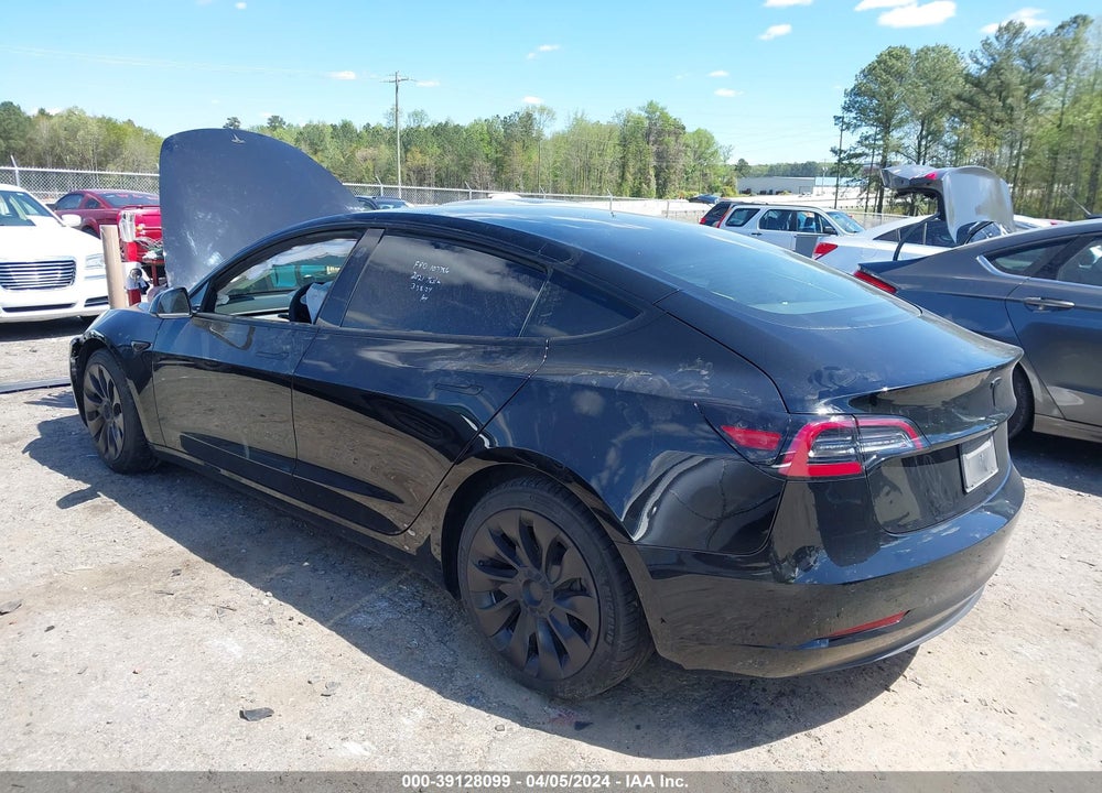 2021 TESLA MODEL 3 STANDARD RANGE PLUS REAR-WHEEL DRIVE VIN: 5YJ3E1EA5MF097550