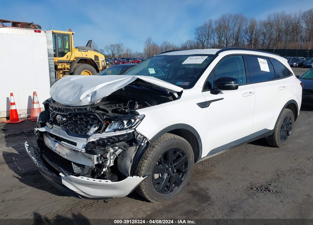 2021 KIA SORENTO S VIN: 5XYRLDLC2MG004188