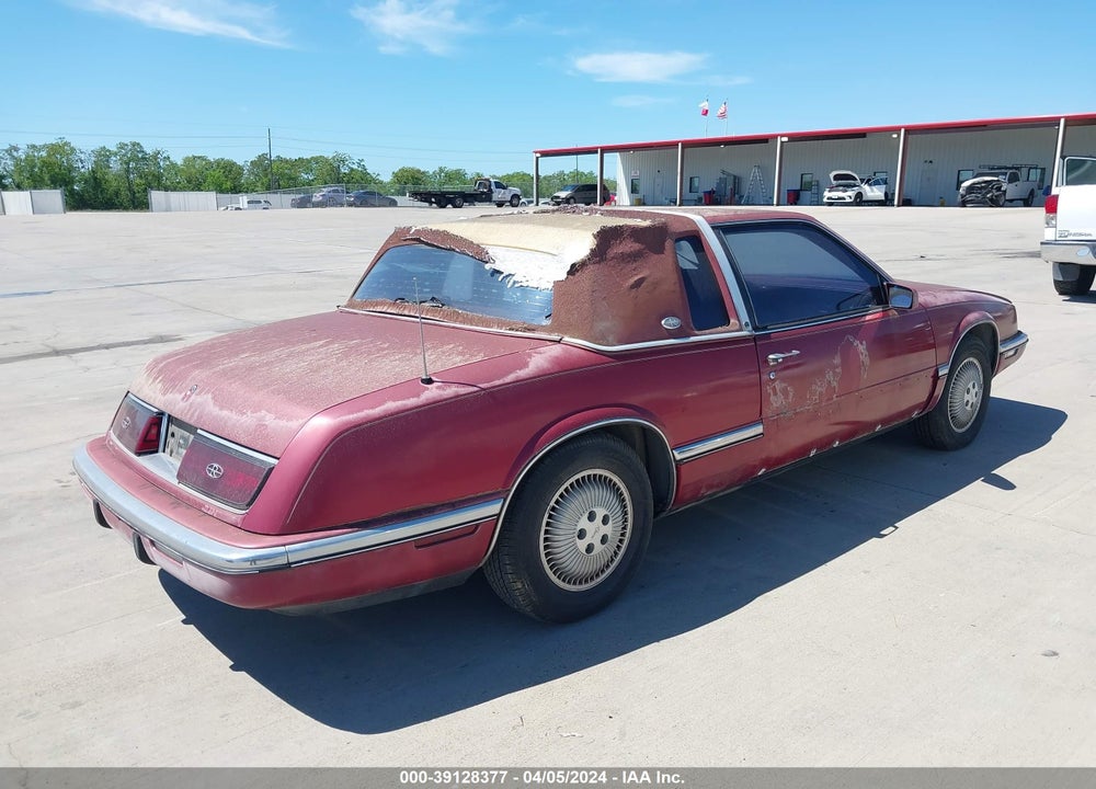 1990 BUICK RIVIERA VIN: 1G4EZ13C8LU407998
