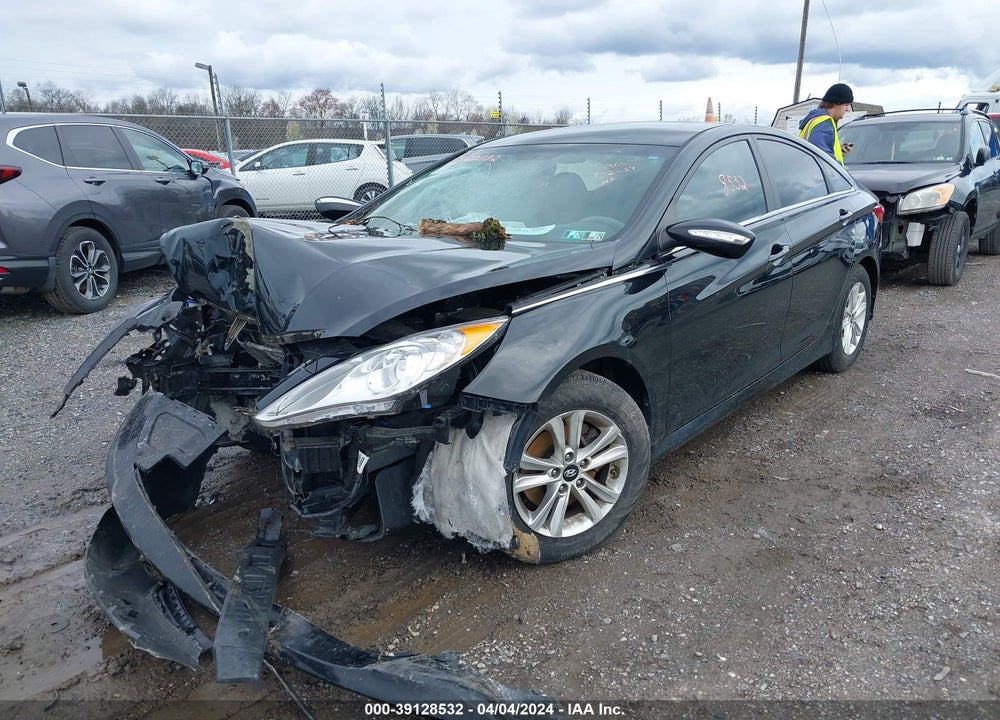 2014 HYUNDAI SONATA GLS VIN: 5NPEB4AC5EH865024
