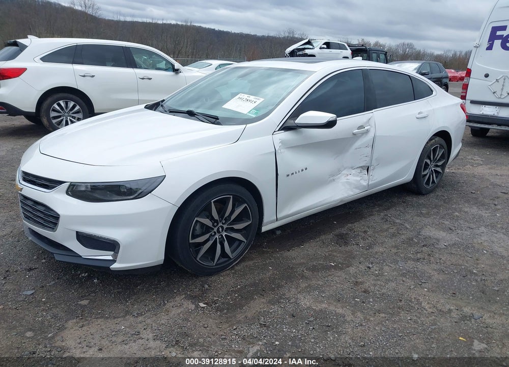 2018 CHEVROLET MALIBU LT VIN: 1G1ZD5ST0JF260289