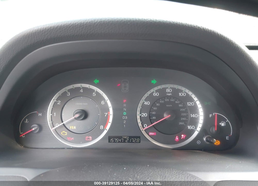 2008 HONDA ACCORD 2.4 LX-P VIN: 1HGCP26408A159462