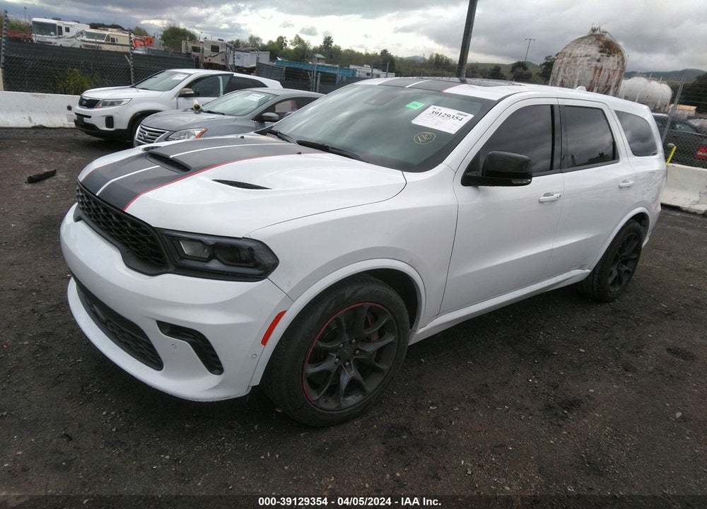 2021 DODGE DURANGO SRT HELLCAT AWD VIN: 1C4SDJH98MC643075